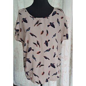 H&M Critter Print Blouse